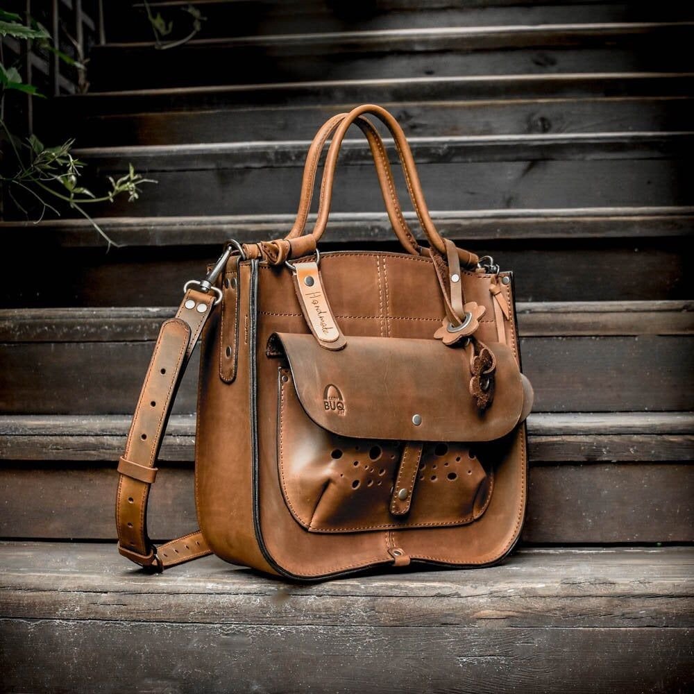 Exclusive leather bag masterpiece