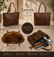 Leather Tote Bag - Image 16