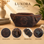 Genuine Leather Fanny Pack - Image 4
