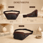 Genuine Leather Fanny Pack - Image 9