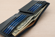 Leather Wallet Bifold 15 Compartment