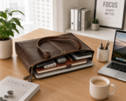 Leather Tote Bag - Image 10