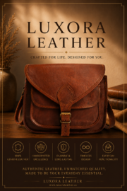 Vintage Leather Crossbody Bag, Purse - Image 8