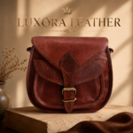 Vintage Leather Crossbody Bag, Purse