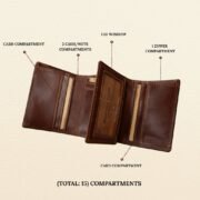Leather Wallet Bifold - Image 7