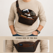 Genuine Leather Fanny Pack - Image 7