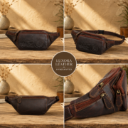 Genuine Leather Fanny Pack - Image 6
