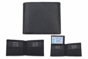 Leather Wallet Bifold 15 Compartment - Image 10