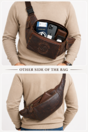 Genuine Leather Fanny Pack - Image 10