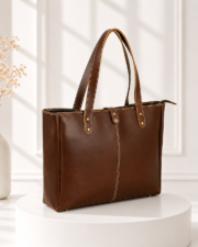 Leather Tote Bag - Image 9