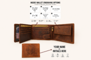 Hunter Leather Wallet RFID Blocking - Image 8