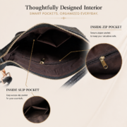 Premium Genuine Leather Crossbody Bag – Stylish, Functional & Built for Everyday - Image 9