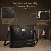 Premium Genuine Leather Crossbody Bag – Stylish, Functional & Built for Everyday - Image 10