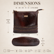 Premium Genuine Leather Crossbody Bag – Stylish, Functional & Built for Everyday - Image 5