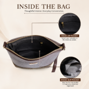 Premium Genuine Leather Crossbody Bag – Stylish, Functional & Built for Everyday - Image 9