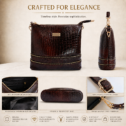 Premium Genuine Leather Crossbody Bag – Stylish, Functional & Built for Everyday - Image 8