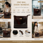 Premium Genuine Leather Crossbody Bag – Stylish, Functional & Built for Everyday - Image 11