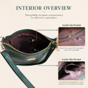 Premium Genuine Leather Crossbody Bag – Stylish, Functional & Built for Everyday - Image 8