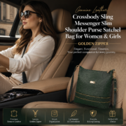 Premium Genuine Leather Crossbody Bag – Stylish, Functional & Built for Everyday - Image 12