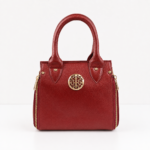 Genuine Leather Women's Satchel Handbag Crossbody Shoulder Tote Purse Brown Bag