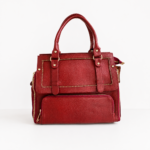 Genuine Leather Women's Handbag Shoulder Tote Satchel Crossbody Purse Red Bag
