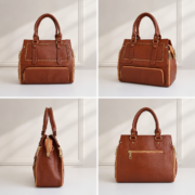 Genuine Leather Women's Crocodile Handbag Tote Shoulder Crossbody Satchel Bag - Image 4