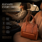 Genuine Leather Women's Crocodile Handbag Tote Shoulder Crossbody Satchel Bag - Image 12