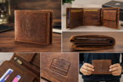 Personalized Men's Hunter Leather Wallet Bifold Custom Engraved Gift for Him - Image 10